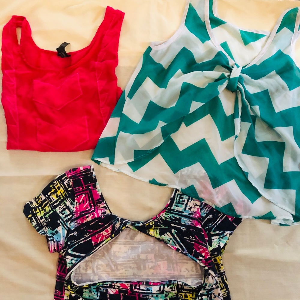 3 tops and Jeans bundle